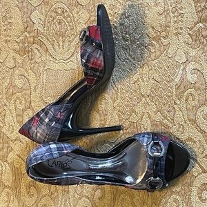 Carlos Santana Open Toe Pumpe